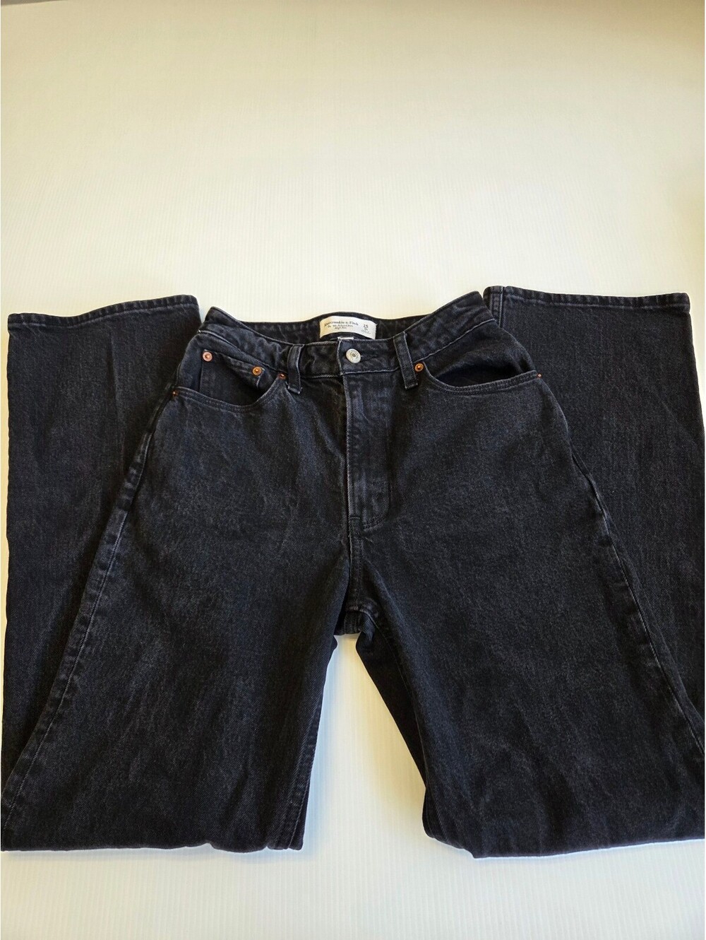 Abercrombie & Fitch High-Rise Black Women's Jeans